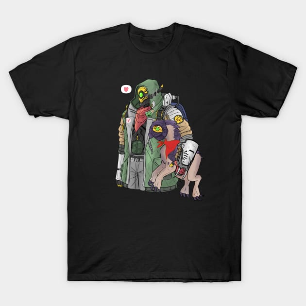 Fl4k- The Beastmaster T-Shirt by Frigonimy